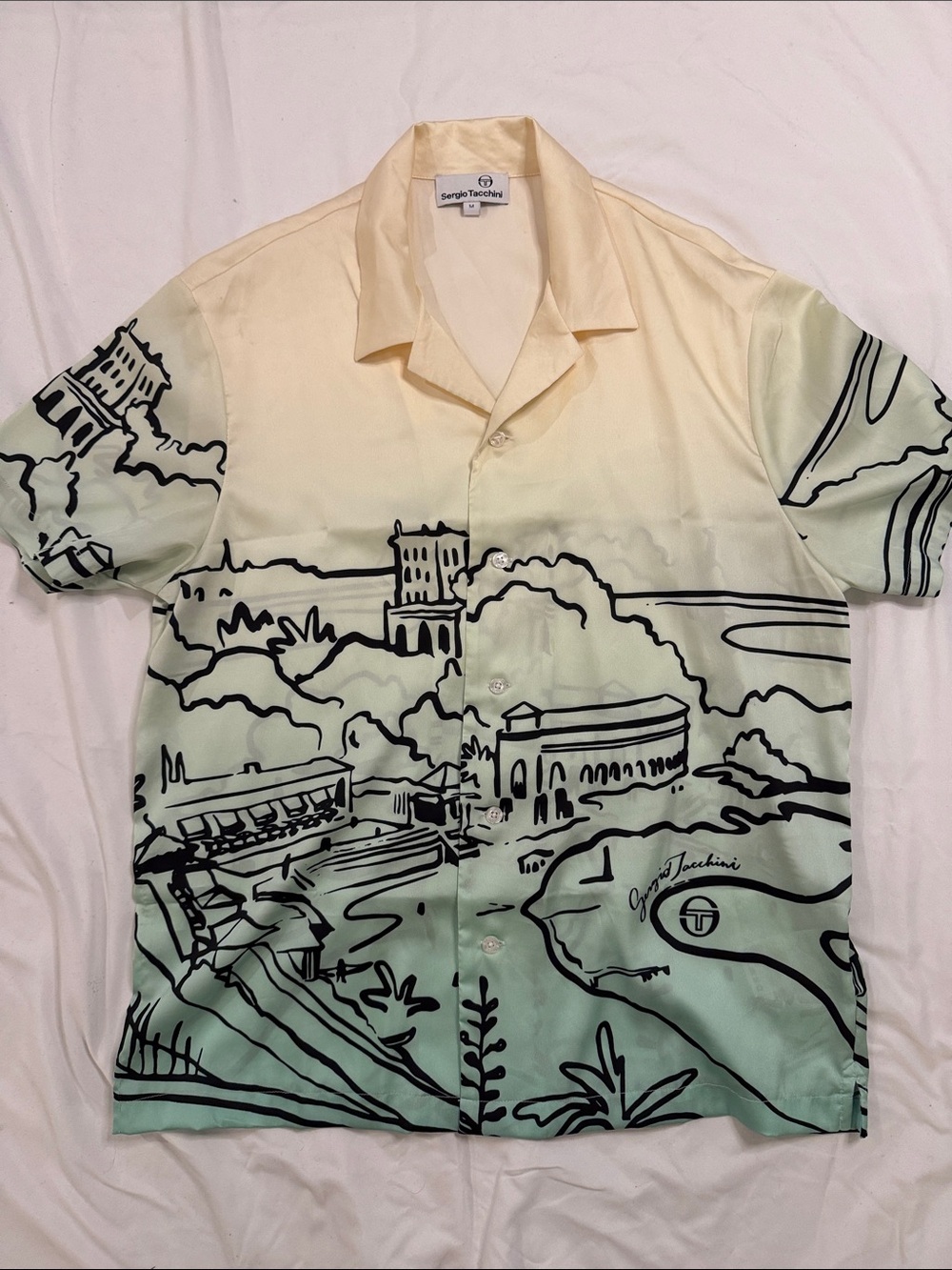Sergio Tacchini Monte Carlo Scenic Cabana Shirt